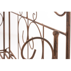 Estantería Plegable Decorativa Lenja Marrón antiguo