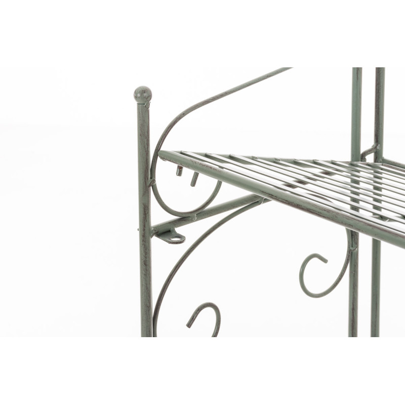 Estantería Plegable Decorativa Lenja Verde antiguo