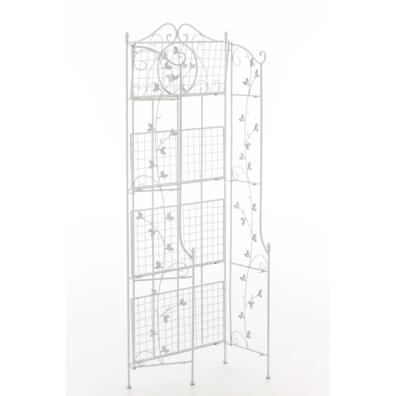 Estantería de Hierro Plegable Arona Blanco