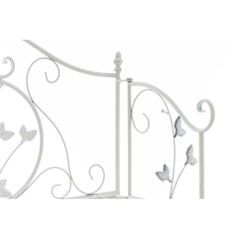 Estantería de Hierro Plegable Arona Blanco