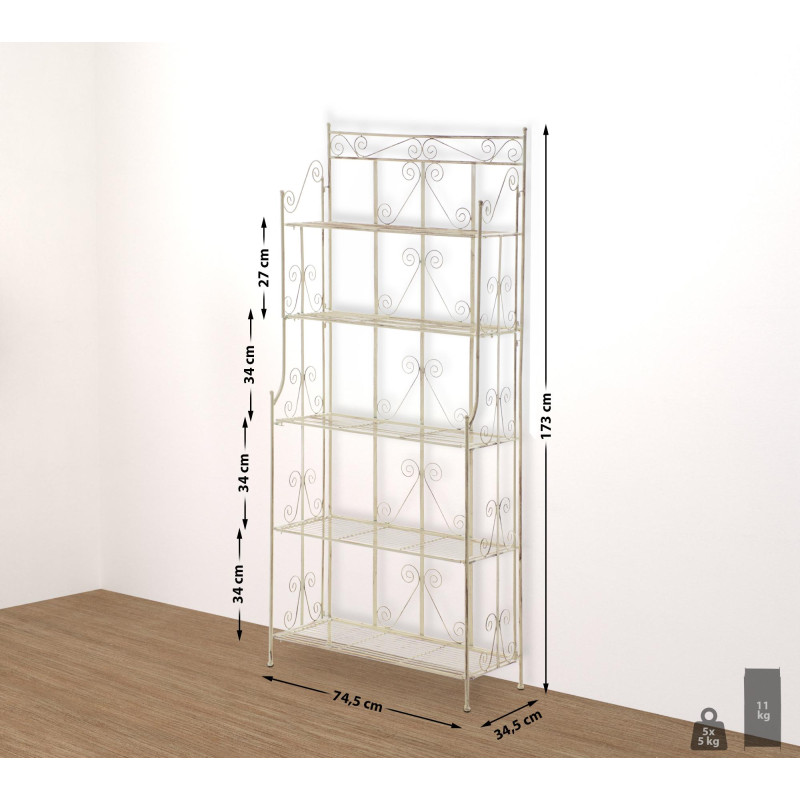 ?tag?re autoportante Ciara cr?me antique