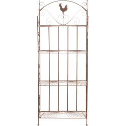 Étagère Mia brun antique