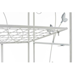 Étagère autoportante Reus blanc antique