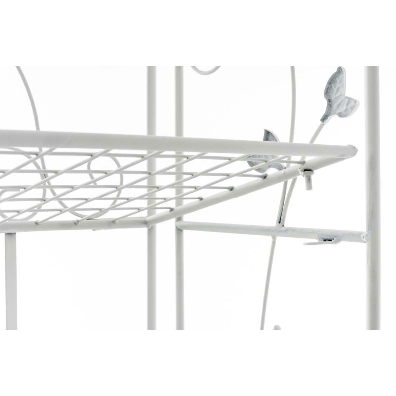 Étagère autoportante Reus blanc antique