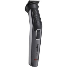 Tondeuse multi Babyliss MEN MT727E - usages - 10 en 1 - carbon titanium - avec tondeuse nez et rasoir de finitions