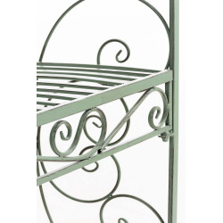 Pavillon semi-ouvert Rosie avec banc vert antique