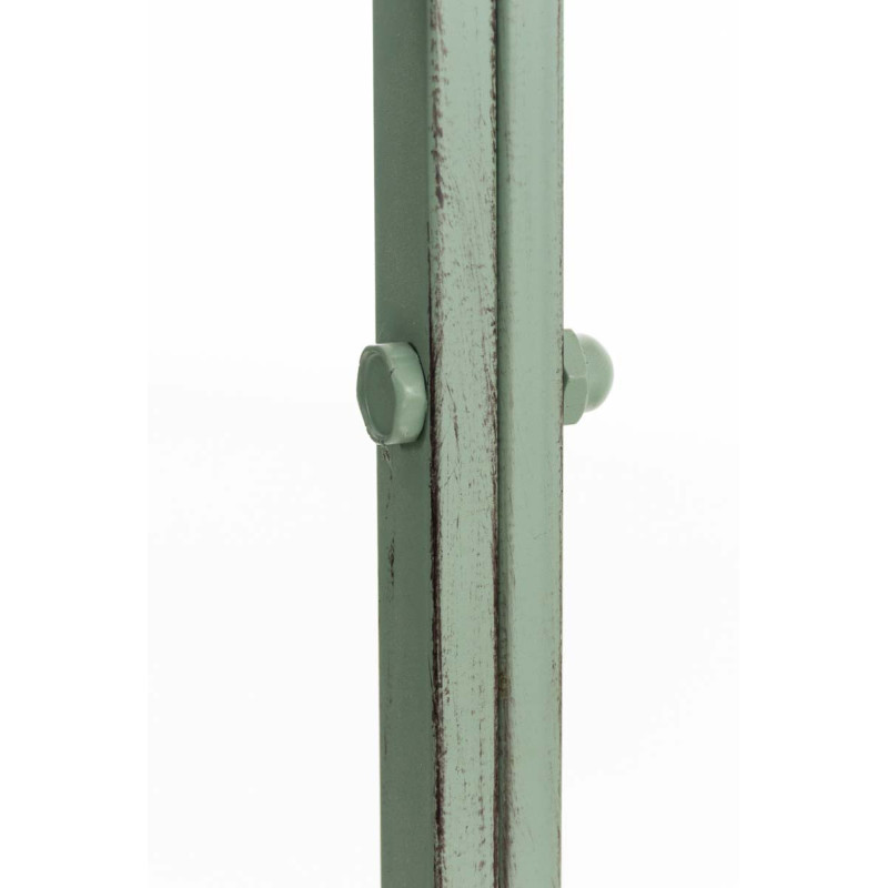 Pavillon semi-ouvert Rosie avec banc vert antique