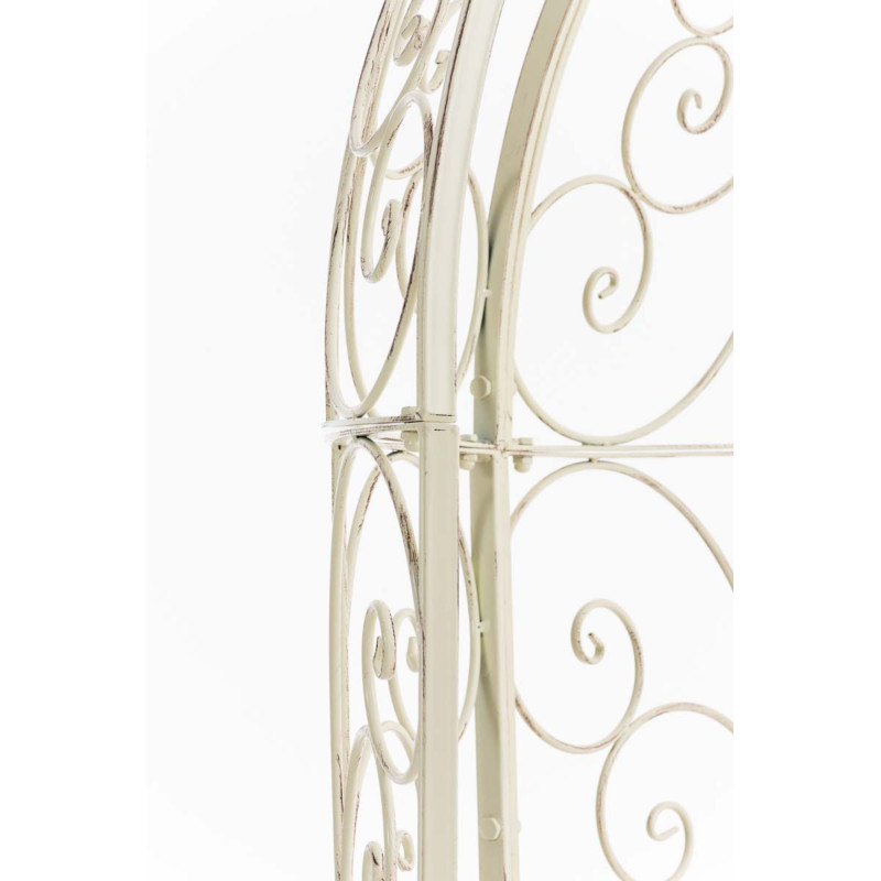 Pavillon semi-ouvert Rosie avec banc crème antique