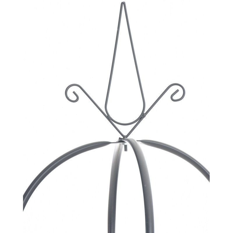 Supporto Piante Rampicanti Colonna Romantika nero,Set di 2