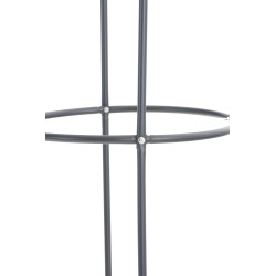 Supporto Piante Rampicanti Colonna Romantika nero,Set di 2