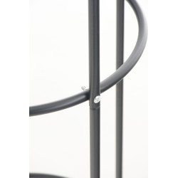 Supporto Piante Rampicanti Colonna Romantika nero,Set di 2