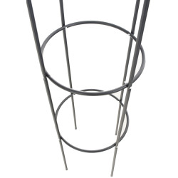 Ensemble de 2 colonnes roses Romantika V2 noir