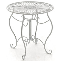 Table Indra blanc antique