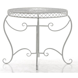 Table Sheela blanc antique