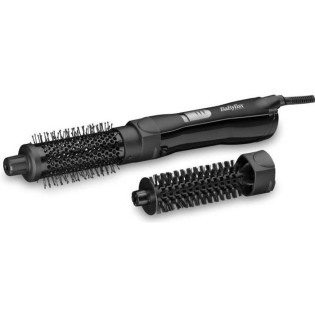 Brosse Soufflante - BaByliss - AS82E - Shape & Smooth pour une mise en forme et du volume, 800W, 2 accessoires