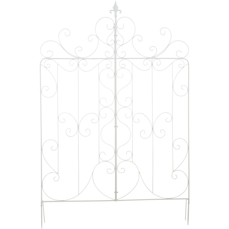 Treillis Mandevilla blanc