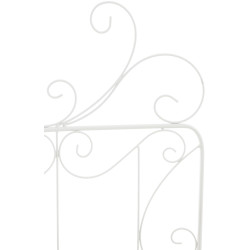 Treillis Mandevilla blanc