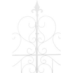 Treillis Mandevilla blanc