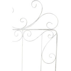 Treillis Mandevilla blanc antique