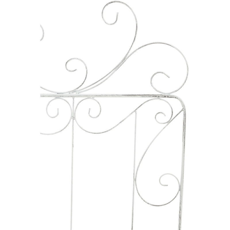 Treillis Mandevilla blanc antique