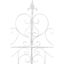 Treillis Mandevilla blanc antique