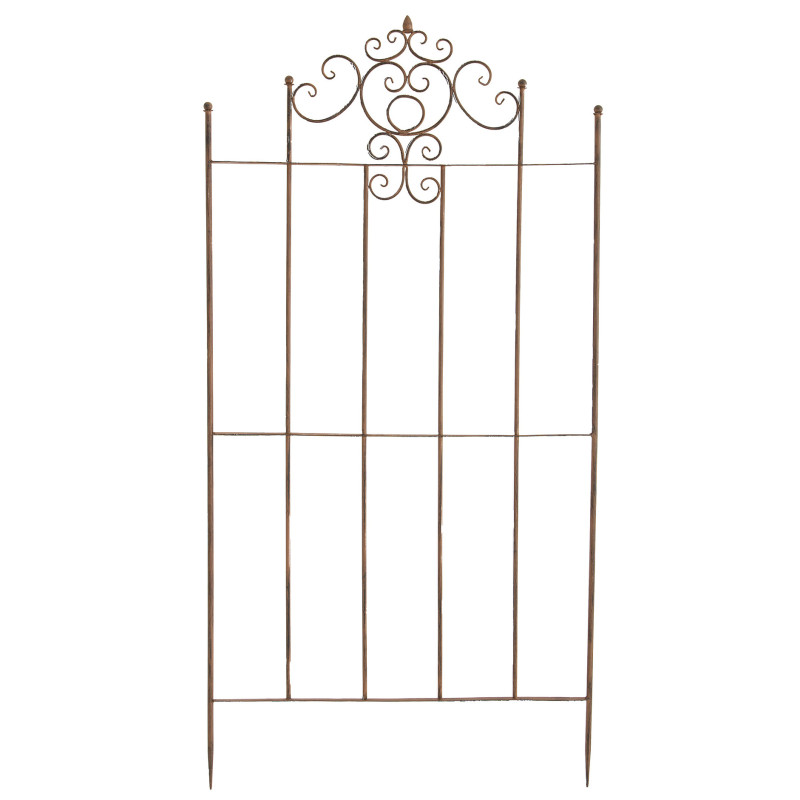 Ensemble de 2 treillis Paula brun antique