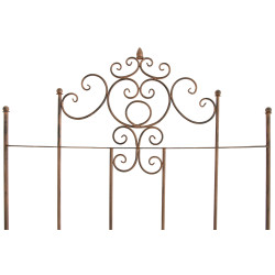 Ensemble de 2 treillis Paula brun antique