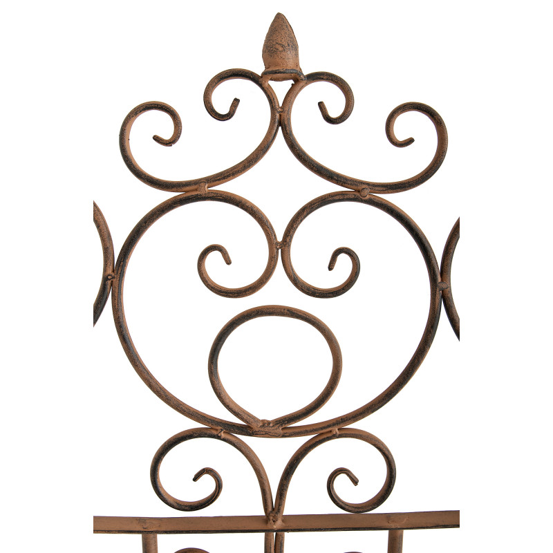 Ensemble de 2 treillis Paula brun antique