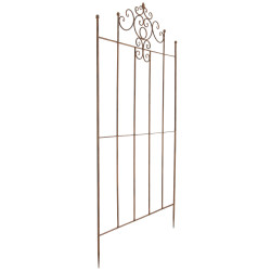 Ensemble de 2 treillis Paula brun antique