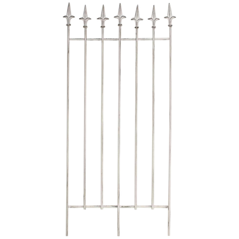 Ensemble de treillis Elisa en 2 pièces blanc antique