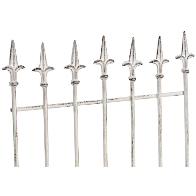 Ensemble de 2 treillis Elisa blanc antique