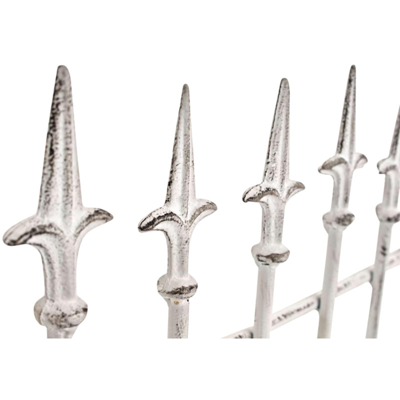 Ensemble de treillis Elisa en 2 pièces blanc antique