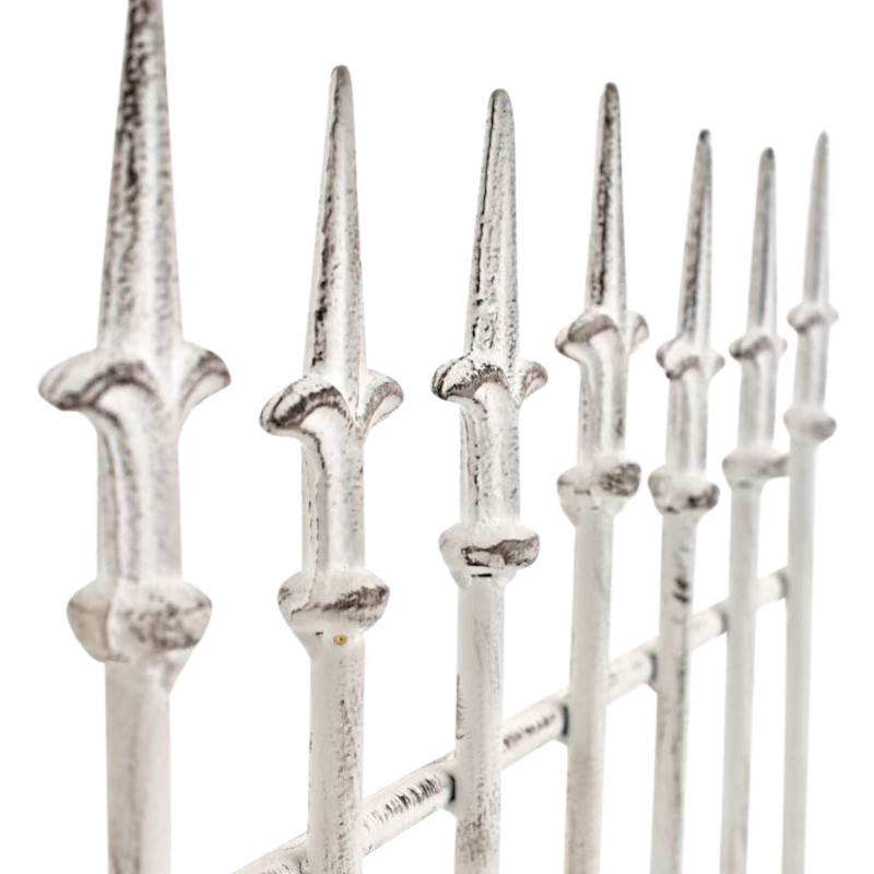 Ensemble de treillis Elisa en 2 pièces blanc antique