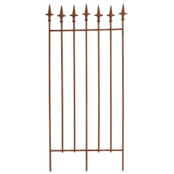 Ensemble de treillis Elisa en 2 pièces brun antique