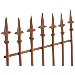 Ensemble de treillis Elisa en 2 pièces brun antique