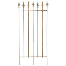 Ensemble de treillis Elisa en 2 pièces bronze