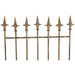 Ensemble de treillis Elisa en 2 pièces bronze