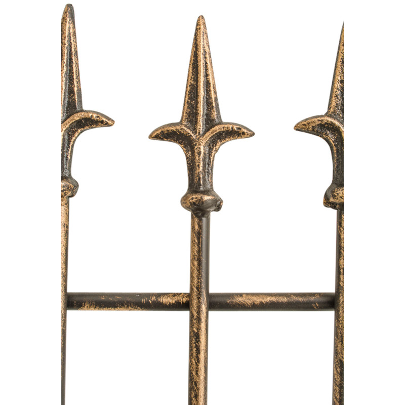 Set de 2 rejas para jardín Elisa Bronce