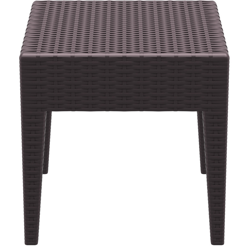 Table d'appoint Miami brun