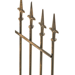 Ensemble de treillis Elisa en 2 pièces bronze