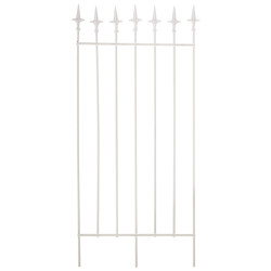 Set di 2 tralicci Elisa 100 x 50 cm bianco