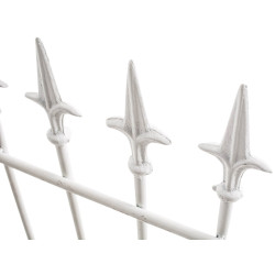 Ensemble de treillis Elisa en 2 pièces blanc