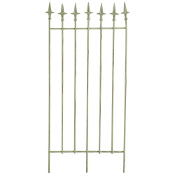 Ensemble de treillis Elisa en 2 pièces vert antique