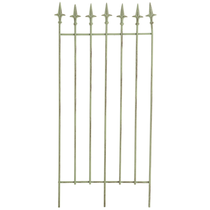 Ensemble de 2 treillis Elisa vert antique