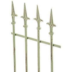 Ensemble de 2 treillis Elisa vert antique