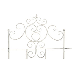 Ensemble de 2 treillis Paula blanc antique