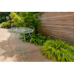 Table Indra vert antique