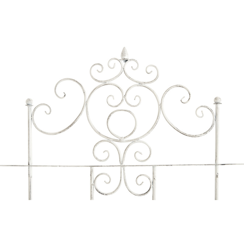Set di 2 tralicci Paula 170 x 86 cm bianco antico