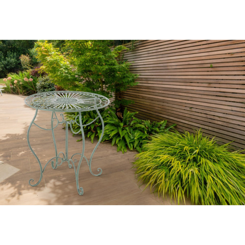 Table Indra vert antique