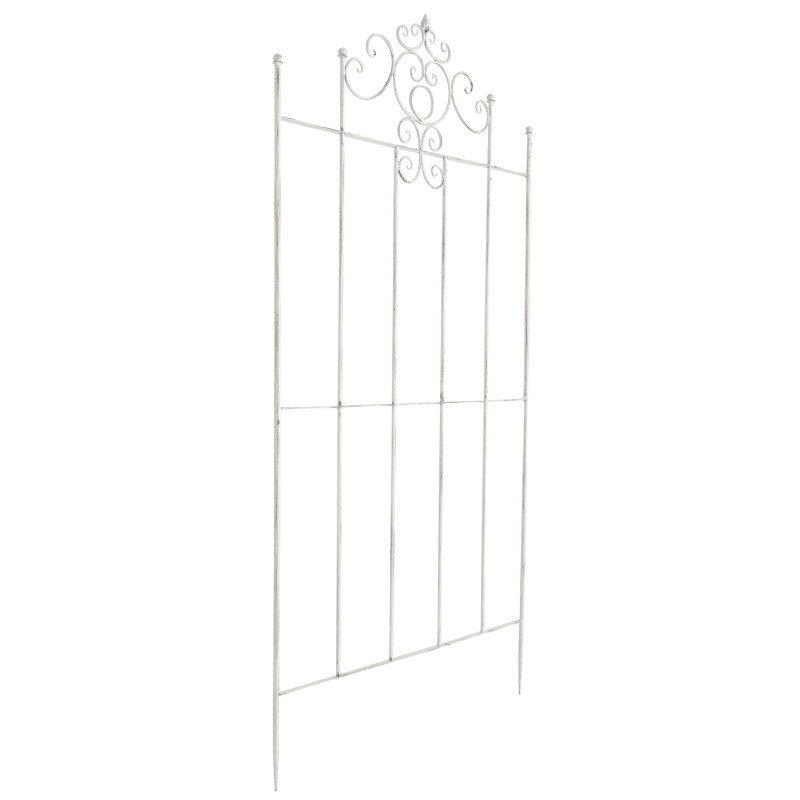 Set di 2 tralicci Paula 170 x 86 cm bianco antico